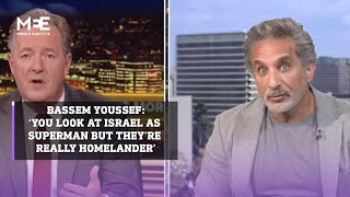 Bassem Youssef’s viral Interview with Piers Morgan on Palestinian suffering [upl. by Nolyad]