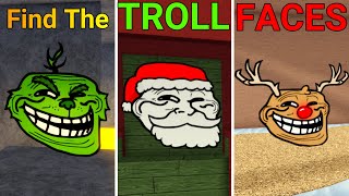 Find the Troll Faces TROLLSMAS Part 5 Roblox [upl. by Nodnerb968]