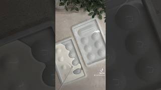 DIY mancala board ✨ mancala minimalist handmade diy aquaresin jesmonite pouring shorts [upl. by Lugo]