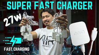 All in One 27W Super Fast American Eero Charger  Charging Test All Mobile Phones [upl. by Nordna]