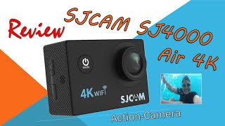 ลองกล้อง sjcam sj4000 air 4k action camera [upl. by Giffer583]