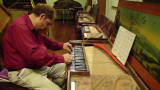 Original Hass Clavichord 1763 CPhEBach Poco Allegro from Prussian Sonata n° 1 [upl. by Talmud158]