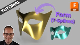 Maske mit Form erstellen  Autodesk Fusion 2024  Tutorial  deutsch [upl. by Louisette]