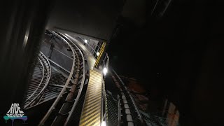 Indoor Roller Coaster Lights On Onride  Revolution  Bobbejaanland  Vekoma  Illusion  MK700 [upl. by Colby342]