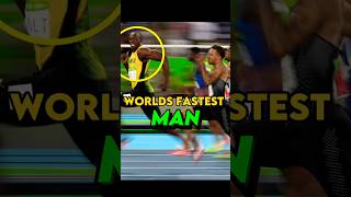 Usain Bolt The Worlds Fastest Man 🤯 100m in 958 SECONDS sports shorts usainbolt track [upl. by Siradal]