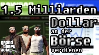 GTA 5 Tipps N Tricks  15 Milliarden Dollar An Der Börse Verdienen [upl. by Orlena]