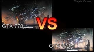 Nvidia GTX 770 vs GTX 970M [upl. by Raymond80]