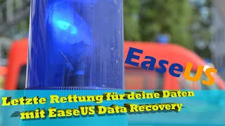 Gelöschte Dateien wiederherstellen unter Windows  Einfache Datenrettung mit EaseUS Data Recovery [upl. by Aynuat]