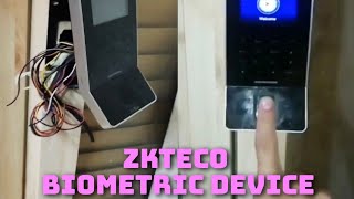 ZKTeco Biometric Device Repair amp Troubleshooting [upl. by Moule]