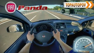 Fiat Panda 11 40kW 102 4K60 TEST DRIVE POV – Acceleration Sound amp Top speed [upl. by Noel]