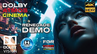 DOLBY ATMOS quotRenegadequot 714 DEMO 2024 4KHDR DOLBY VISION  For Home Theater amp Soundbars [upl. by Tamara]