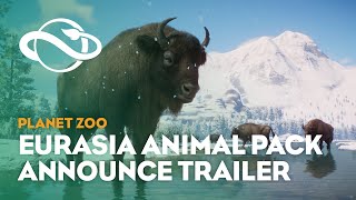 Planet Zoo Eurasia Animal Pack  Announcement Trailer [upl. by Benjy504]