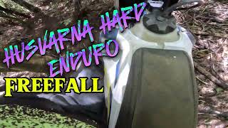 HUSQVARNA HARD ENDURO DAY 3  AVEAGE GOLD RIDER  FREE FALL [upl. by Halilad]