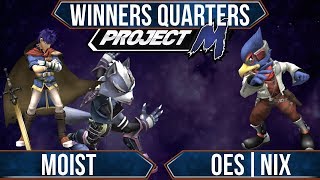 Unpunishable 3  Moist Ike Wolf vs OeSNIX Falco  Project M Winners Quarters [upl. by Tnairb150]