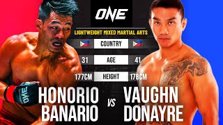 Honorio Banario vs Vaughn Donayre  Full Fight From The Archives [upl. by Pearlstein]