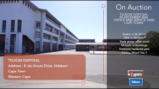 TELKOM PORTFOLIO Office and Service Yard Ndabeni Cape Town Western Cape On Auction 5 December 2024 [upl. by Erdnoed834]