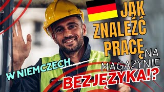 Pokazuje Jak szukać i rozumieć oferty pracy w Niemczech w sieci Pracownik na magazynie [upl. by Barnaby]