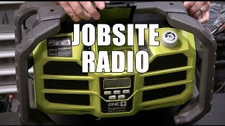 Ryobi 18Volt ToughTunes RadioCharger [upl. by Alberta286]