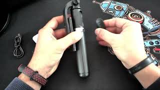 Tupwoon Selfie Stick Review  Extendable Selfie Stick Tripod with Fill Light [upl. by Aivataj]