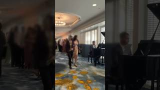 I played the Ocarina of Time Title Theme on piano at a wedding zelda wedding publicpiano [upl. by Pavier]