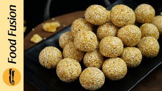 Til Gur Ladoo Recipe by Food Fusion [upl. by Beauregard]