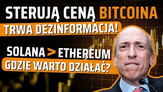 Dezinformacja i manipulacja ceną BITCOINA Syte airdropy na SOLANA [upl. by Amerigo]