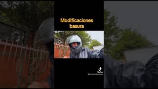 Modificaciones basura para una Moto viralshort viralvideo [upl. by Ecirtam]