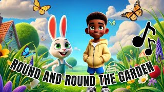 Round and Round the Garden 🌼🐇  A Fun Kids Song About Animals in the Garden [upl. by Anial]