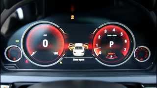 New BMW Digital LCD Instrument Gauges Display from 7 Series LCI [upl. by Sirrom]