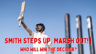 Australia vs England ODI Series Decider Mitchell Marsh OUT Steven Smith Leads [upl. by Nothgiel]