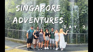 Singapore Day 2 Exploring the gardens and a ton of walking [upl. by Rosenberger]