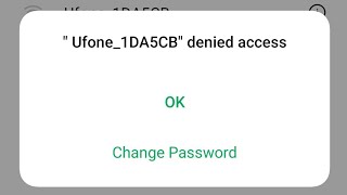 How to Fix WiFi Denied Access Problem 2023  WiFi Access Denied Problem  OPPO  Realme  Vivo [upl. by Ive]