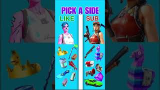 Pick a side  fortnite fortniteclips gaming [upl. by Yerffoeg]