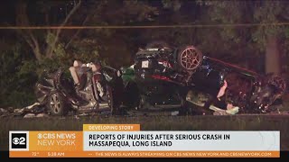 3 people killed in Massapequa crash [upl. by Matta763]