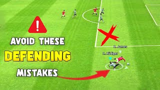 Dont Do These 3 Mistakes While Defending In EFootball 2024 Mobile  Goalzilla [upl. by Jacobba]