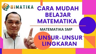 Cara mudah belajar unsur lingkaran [upl. by Nahgrom]