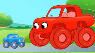 Morphle The Monster Truck  Kids Cartoon  Monster Trucks For Kids  Mila and Morphle Official [upl. by Cutler]