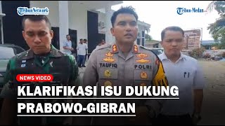 Kapolres dan Dandim Tanggapi Rekaman Viral Kerahkan Kades Dukung PrabowoGibran [upl. by Shayne471]