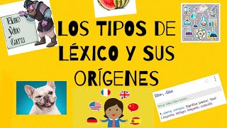 👩‍🏫Léxico patrimonial cultismos latinismos y locuciones✌️👉Préstamos terminología y neologismos [upl. by Landry]