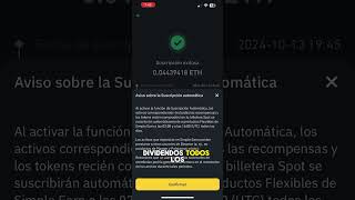 💸 BINANCE EARN 💸 ¿Cómo OBTENER criptomonedas GRATIS de manera DIARIA [upl. by Adnamal465]