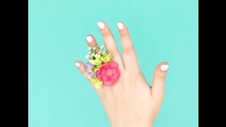 How to Make a Prom Corsage Ring [upl. by Ramsden]