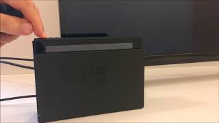 How to Connect and Setup Nintendo Switch Dock to TV [upl. by Sheffield68]