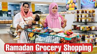 🌙 Ramadan Grocery Shopping 🛒😍  Mashura  Basheer Bashi  Suhana [upl. by Therese]