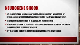 Hypovolemische en Neurogene shock [upl. by Arracat725]