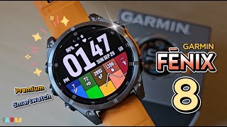 รีวิว GARMIN FENIX 8 l พรีเมี่ยมสมาร์ทวอร์ชตัวจบ ครบสุดๆ 💯 [upl. by Suirtimed]