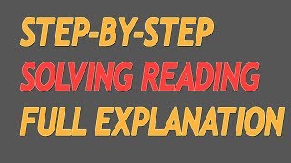 IELTS Reading Step by step Guide  Ielts reading explanation with Arshpreet singh [upl. by Braeunig343]