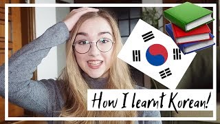 How I learnt Korean [upl. by Ecinna603]