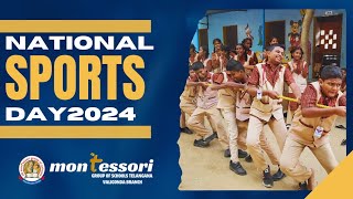 NATIONAL SPORTS DAY  MontessoriHighSchoolValigonda [upl. by Najar590]