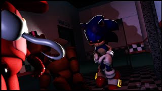 SFM FNaF SONIC EXE vs UCN ROCKSTAR ANIMATRONICS [upl. by Eelesor]