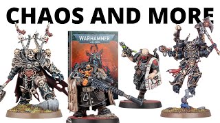 HUGE 40K Reveals  Chaos Lords Battleforces Votann Scouts  Brood Brothers at Adepticon [upl. by Enelahs394]